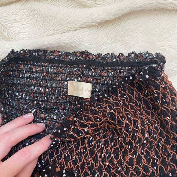 NWT Altar’d State smocked high-waisted mini skirt small BRAND NEW - Picture 3 of 5